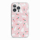 Easter Bunny And Carrot iPhone 13 Pro TPU Impact Case with White Edges