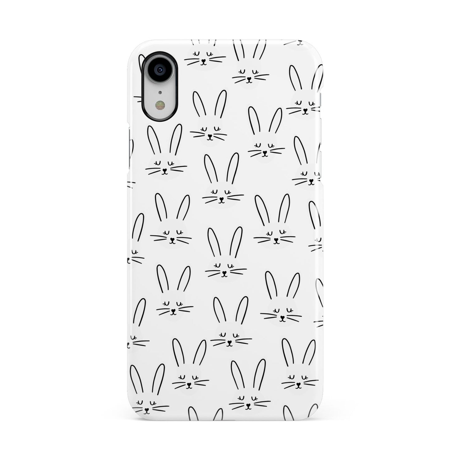 Easter Bunny Apple iPhone XR White 3D Snap Case