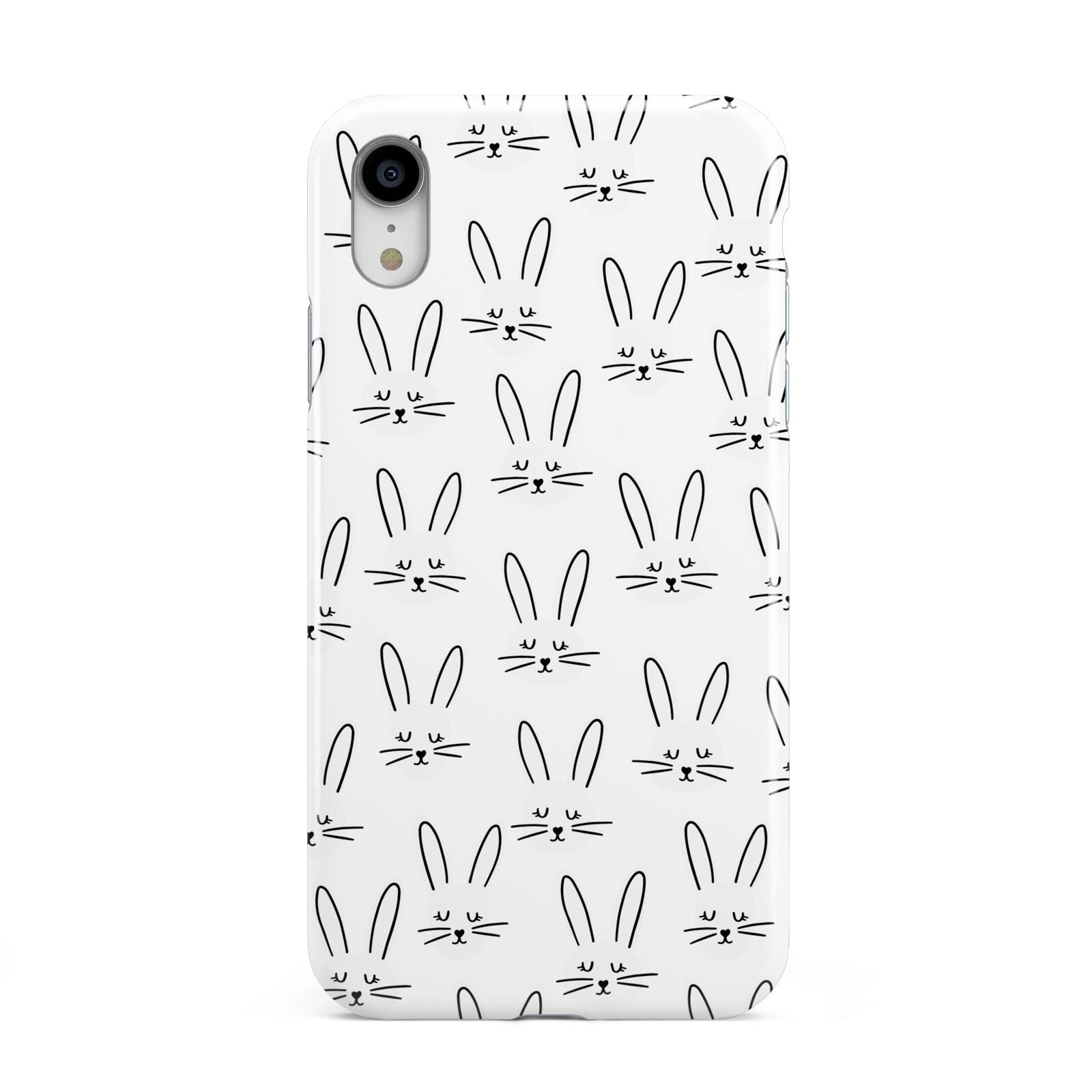 Easter Bunny Apple iPhone XR White 3D Tough Case