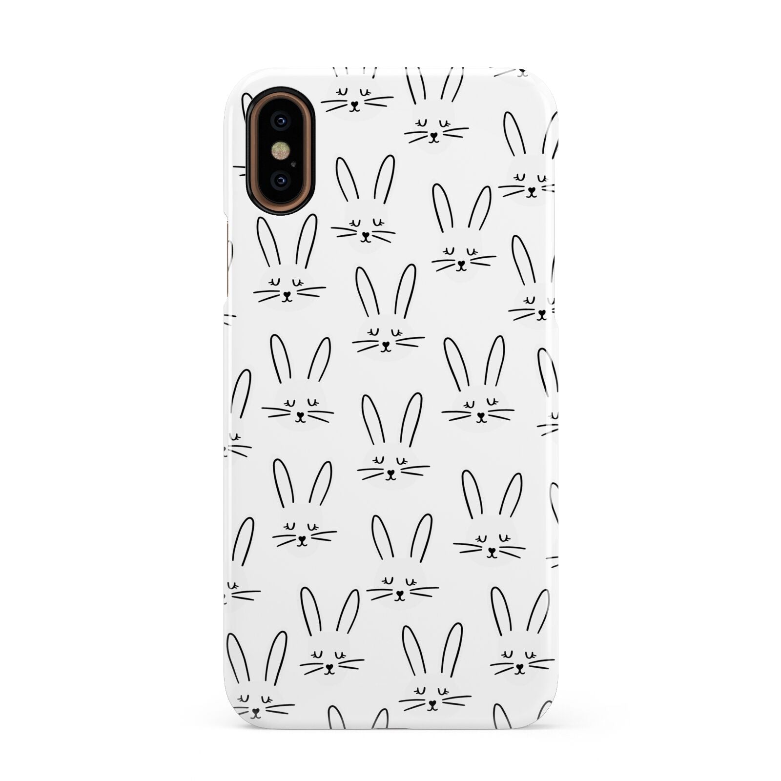 Easter Bunny Apple iPhone XS 3D Snap Case