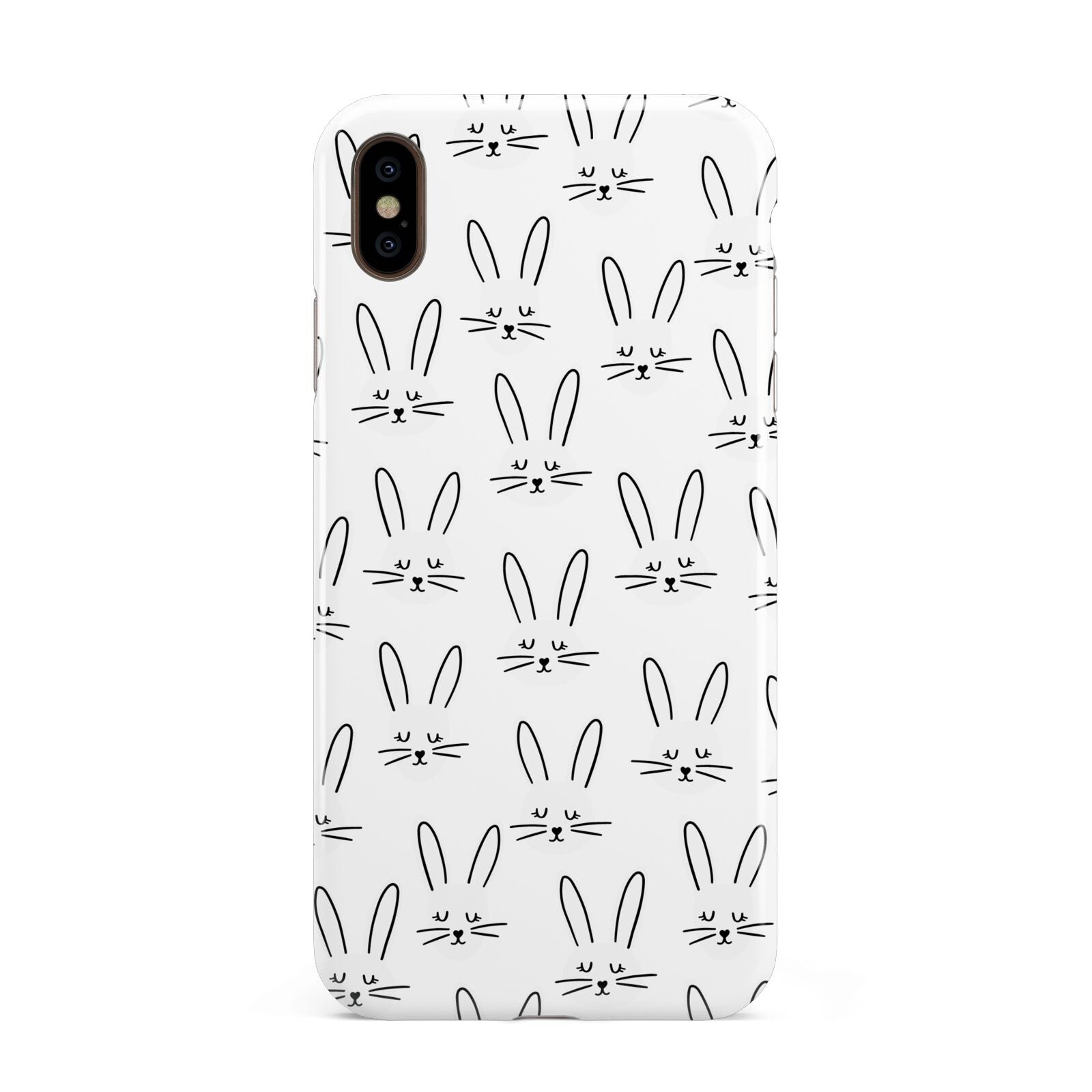 Easter Bunny Apple iPhone Xs Max 3D Tough Case