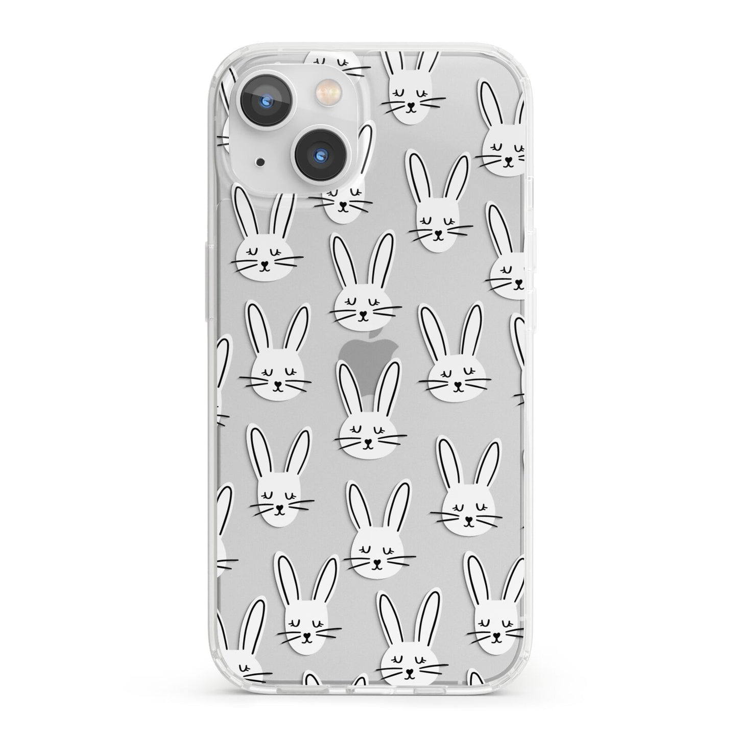 Easter Bunny iPhone 13 Clear Bumper Case