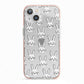 Easter Bunny iPhone 13 TPU Impact Case with Pink Edges