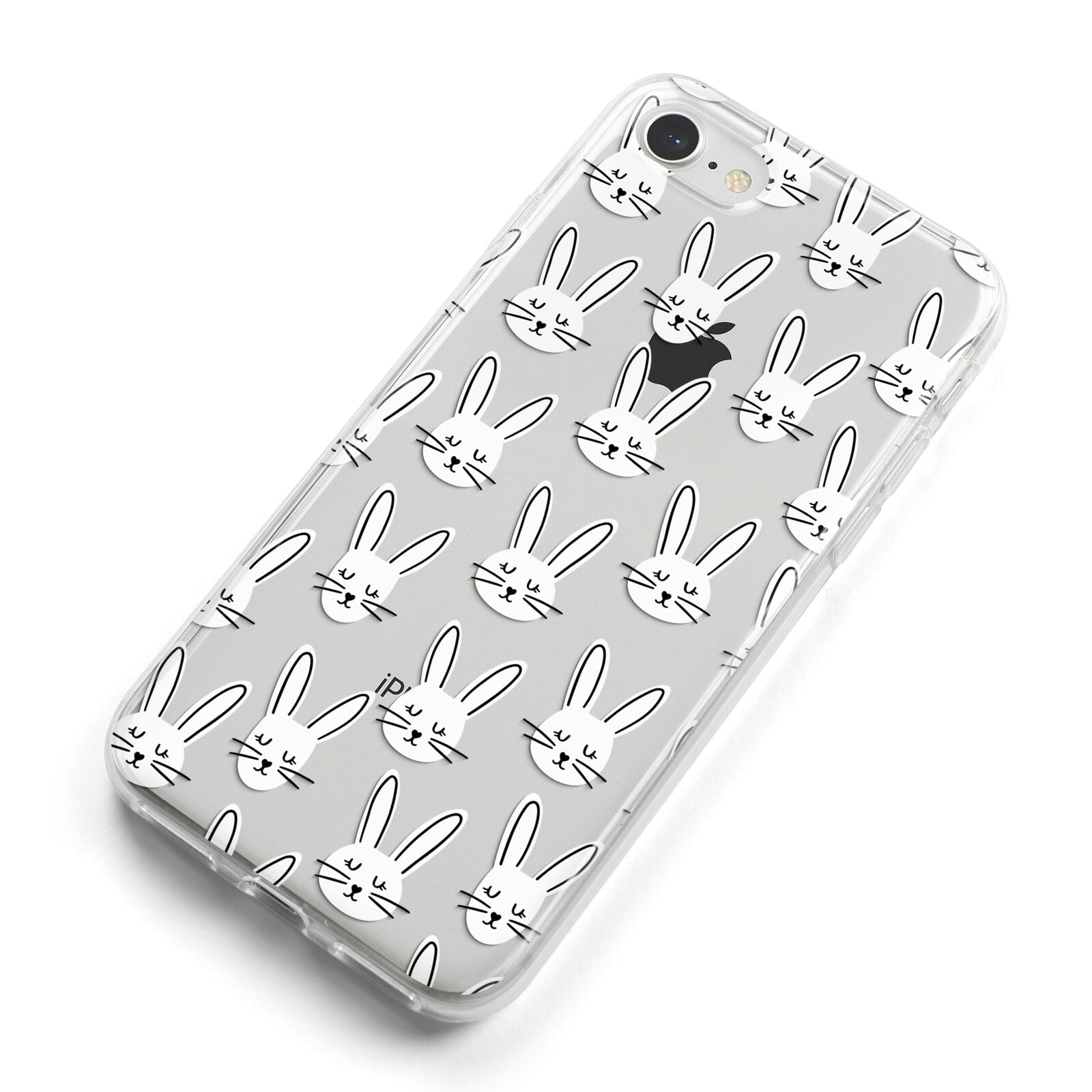 Easter Bunny iPhone 8 Bumper Case on Silver iPhone Alternative Image