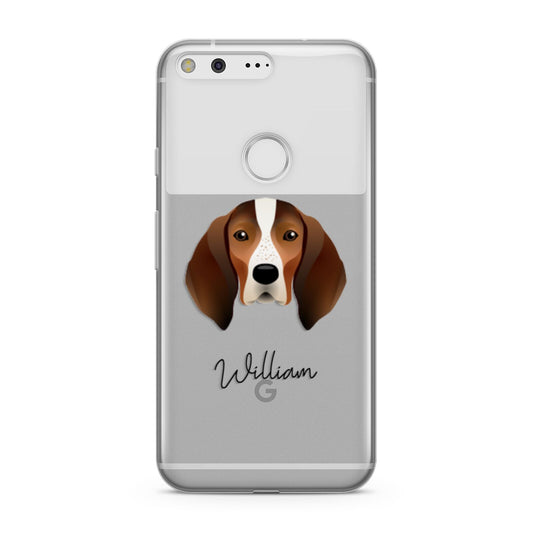 English Coonhound Personalised Google Pixel Case