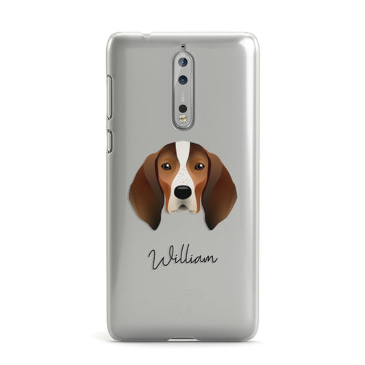 English Coonhound Personalised Nokia Case