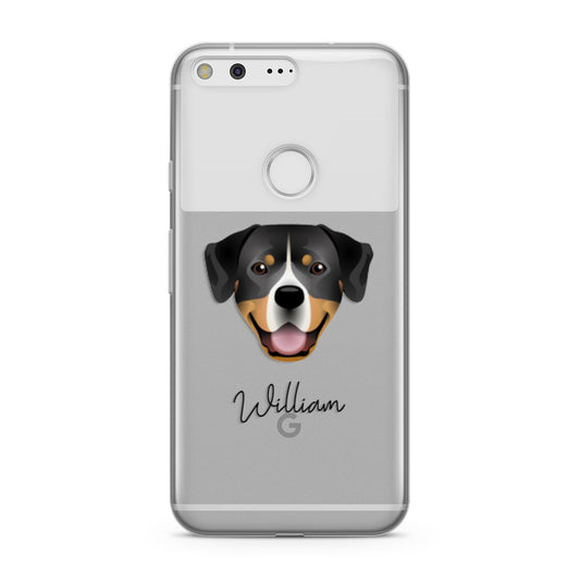 Entlebucher Mountain Dog Personalised Google Pixel Case
