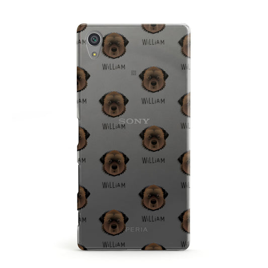 Estrela Mountain Dog Icon with Name Sony Xperia Case