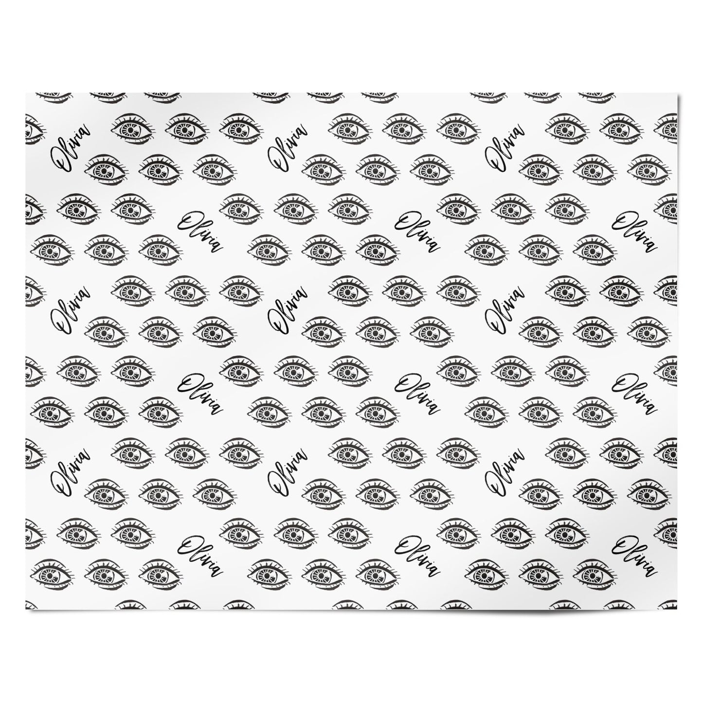 Eye Eye Personalised Personalised Wrapping Paper Alternative
