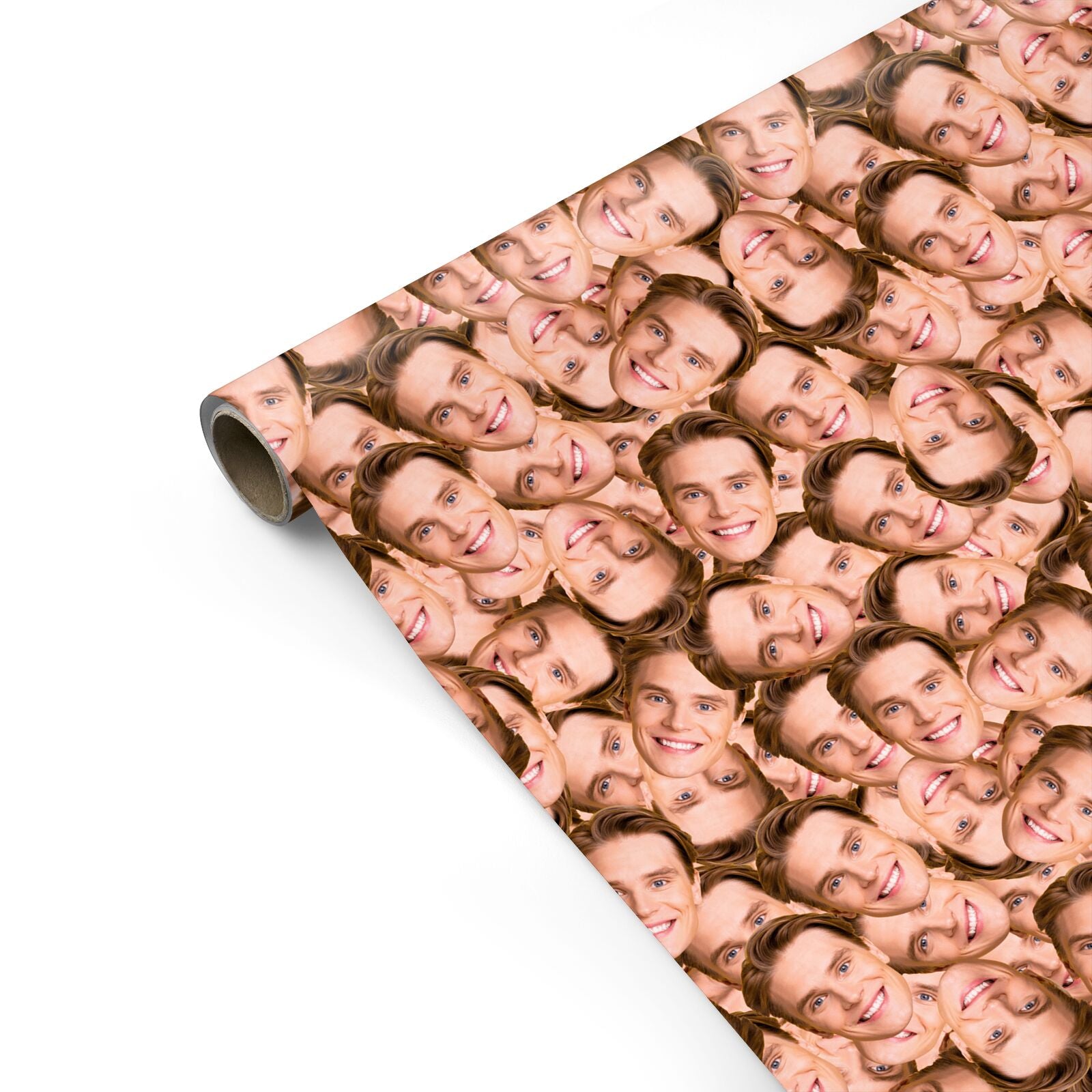 Face Personalised Gift Wrap