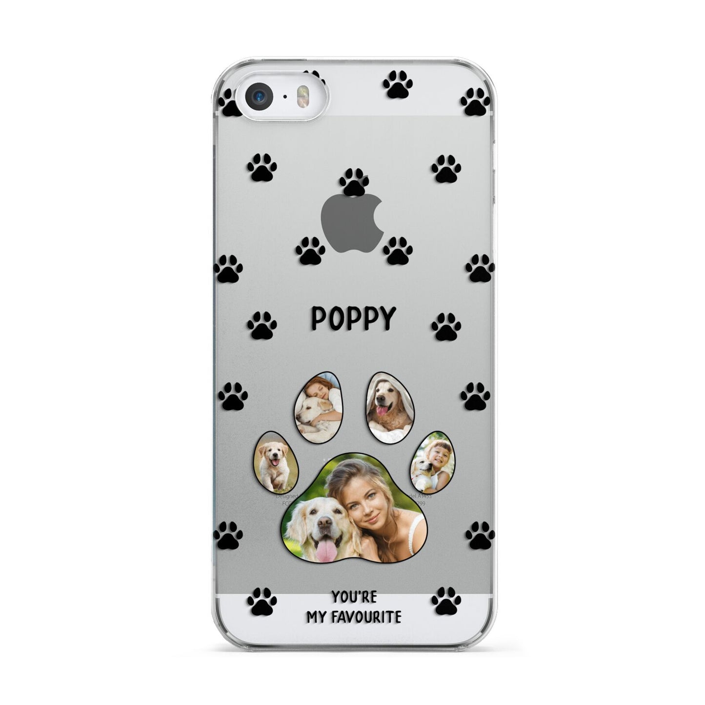 Favourite Dog Photos Personalised Apple iPhone 5 Case