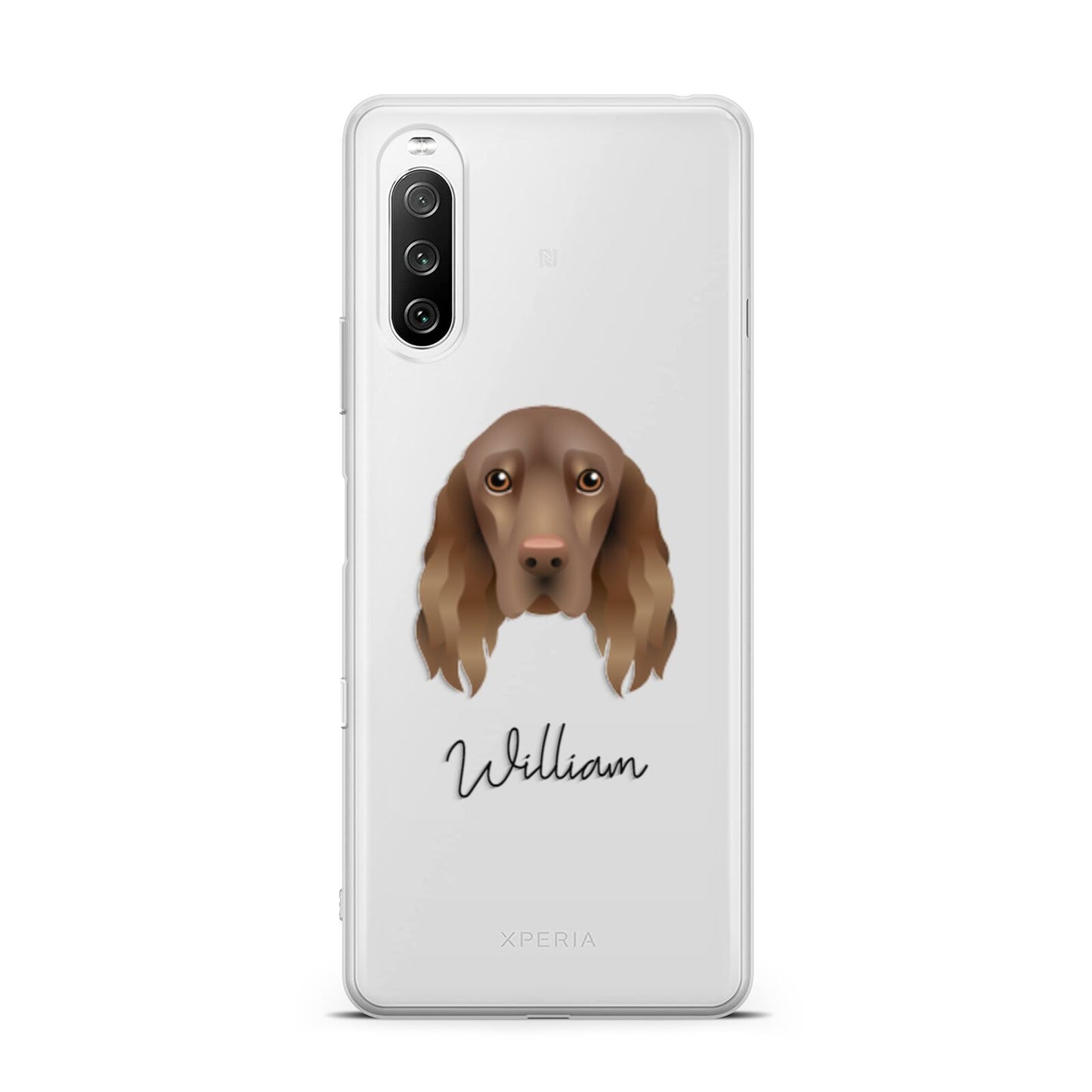 Field Spaniel Personalised Sony Xperia 10 III Case