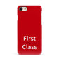 First Class Apple iPhone 7 8 3D Snap Case