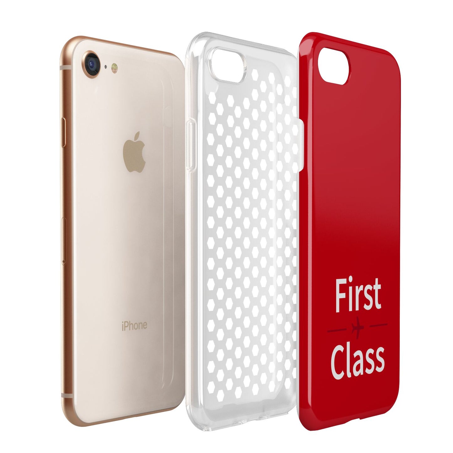 First Class Apple iPhone 7 8 3D Tough Case Expanded View