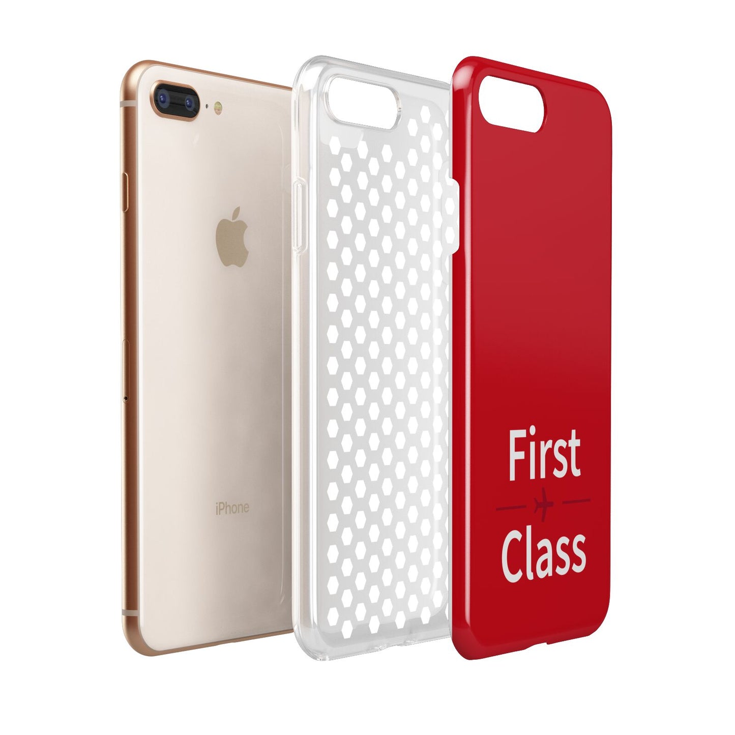 First Class Apple iPhone 7 8 Plus 3D Tough Case Expanded View