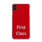 First Class Apple iPhone Xs Max 3D Snap Case