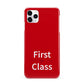 First Class iPhone 11 Pro Max 3D Snap Case