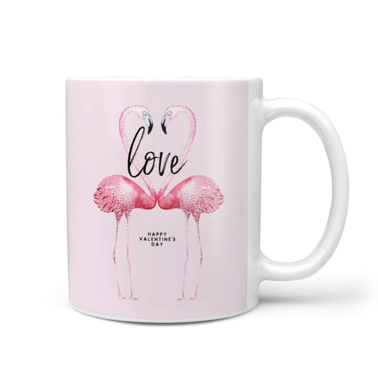 Flamingo Valentines Day 10oz Mug
