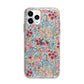 Floral Meadow Apple iPhone 11 Pro Max in Silver with Bumper Case