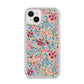 Floral Meadow iPhone 14 Plus Clear Tough Case Starlight