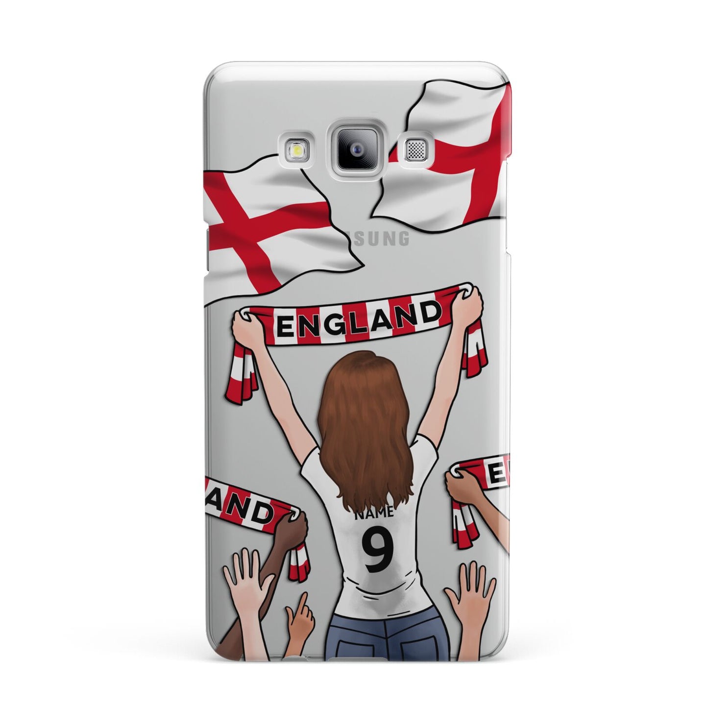 Football Supporter Personalised Samsung Galaxy A7 2015 Case