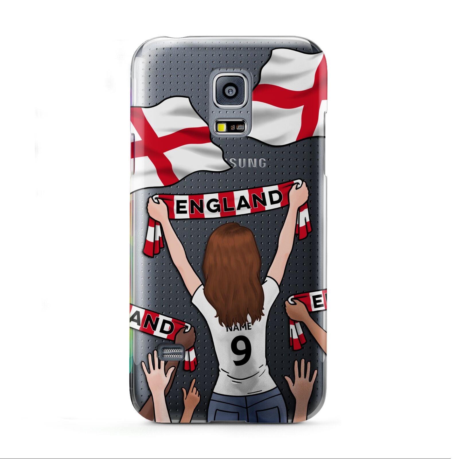 Football Supporter Personalised Samsung Galaxy S5 Mini Case
