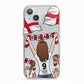 Football Supporter Personalised iPhone 13 TPU Impact Case with White Edges