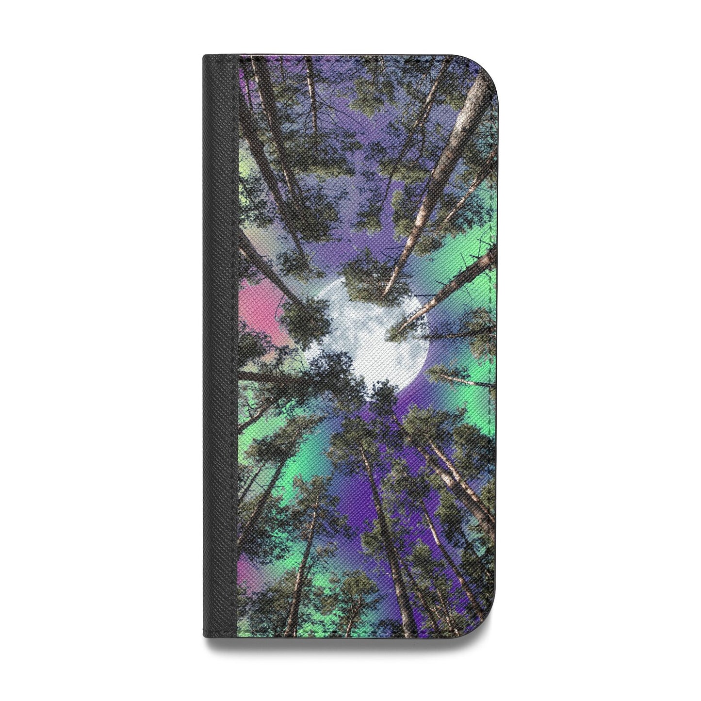 Forest Moon Vegan Leather Flip Samsung Case