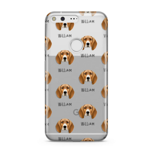 Foxhound Icon with Name Google Pixel Case