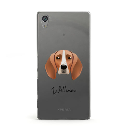 Foxhound Personalised Sony Xperia Case