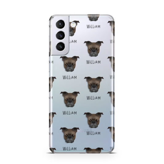 Frug Icon with Name Samsung S21 Plus Phone Case