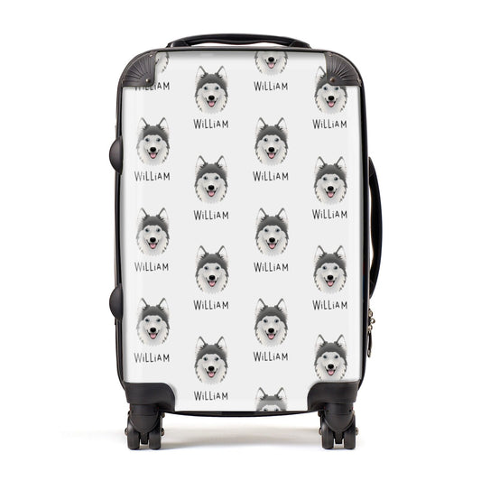 Gerberian Shepsky Icon with Name Suitcase