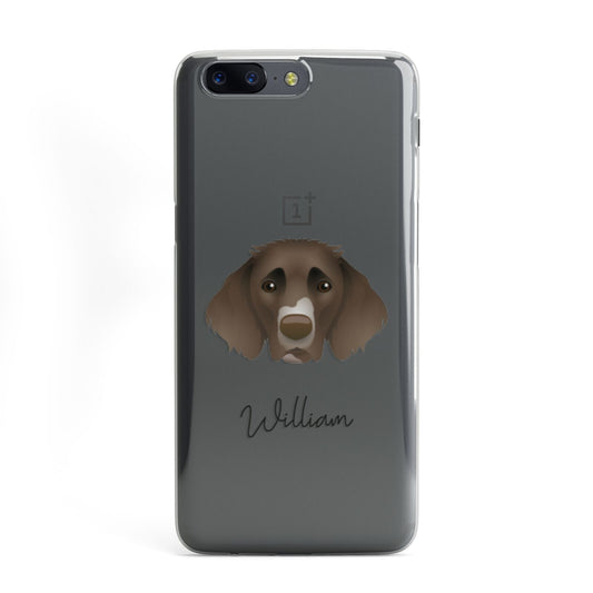 German Longhaired Pointer Personalised OnePlus Case