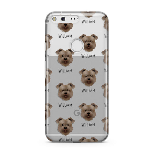 Glen Of Imaal Terrier Icon with Name Google Pixel Case