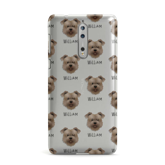 Glen Of Imaal Terrier Icon with Name Nokia Case