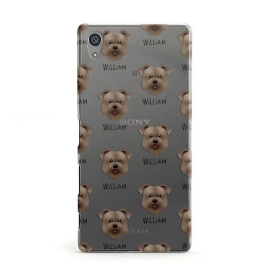 Glen Of Imaal Terrier Icon with Name Sony Xperia Case