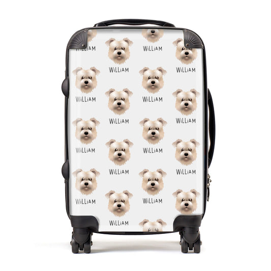 Glen Of Imaal Terrier Icon with Name Suitcase