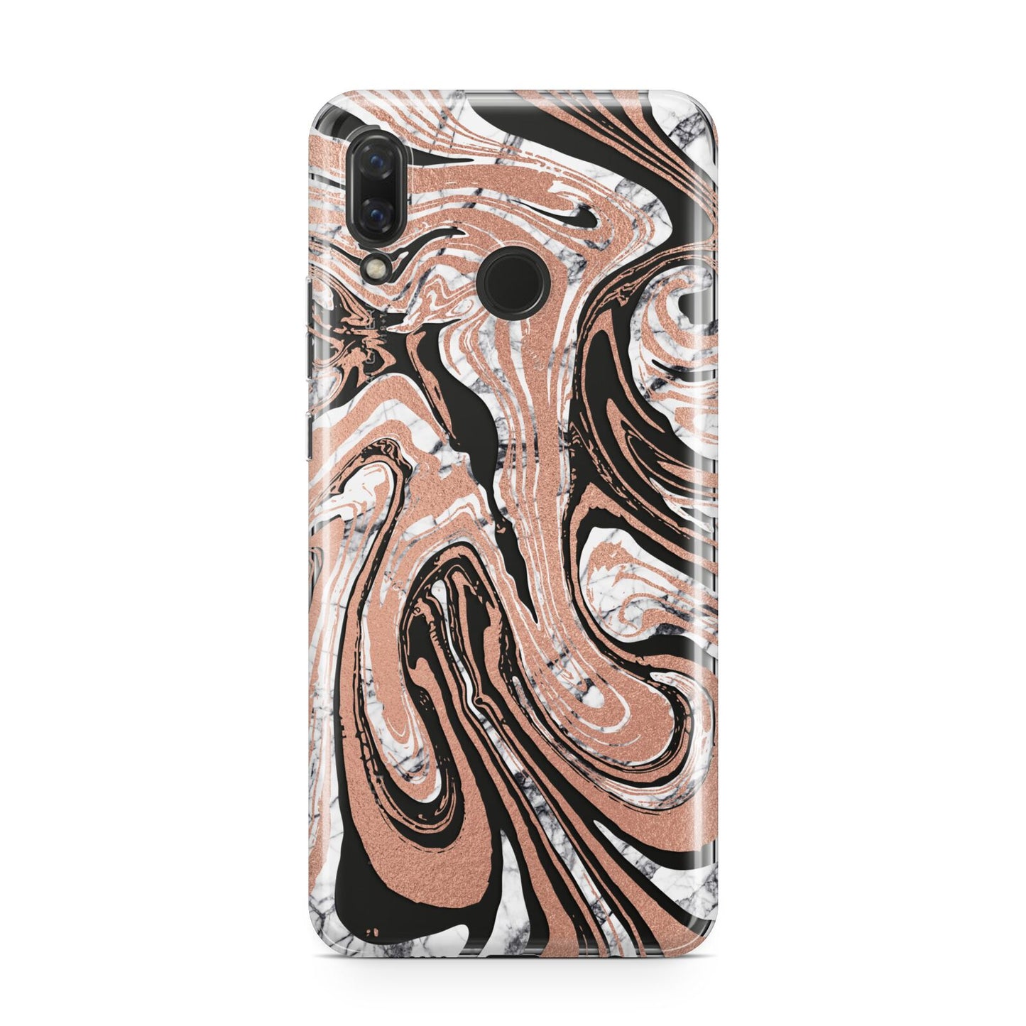 Gold And White Marble Huawei Nova 3 Phone Case