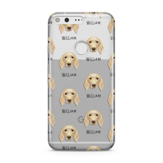 Golden Dox Icon with Name Google Pixel Case