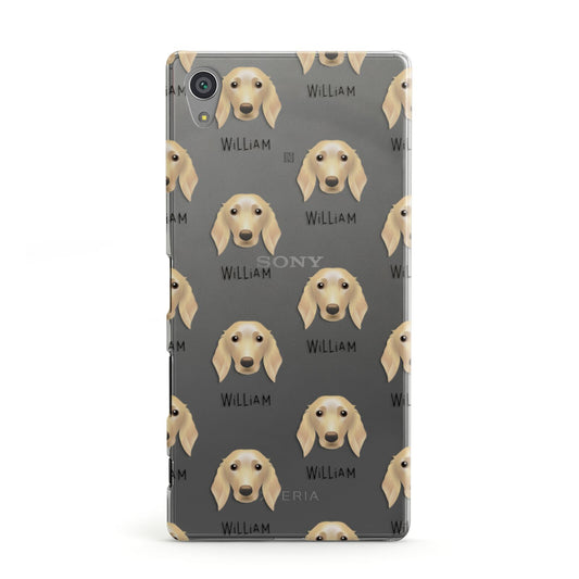 Golden Dox Icon with Name Sony Xperia Case