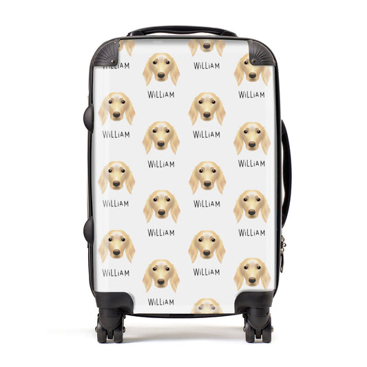 Golden Dox Icon with Name Suitcase