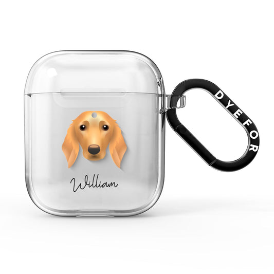 Golden Dox Personalised AirPods Clear Case