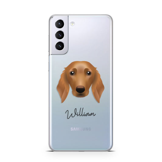 Golden Dox Personalised Samsung S21 Plus Phone Case