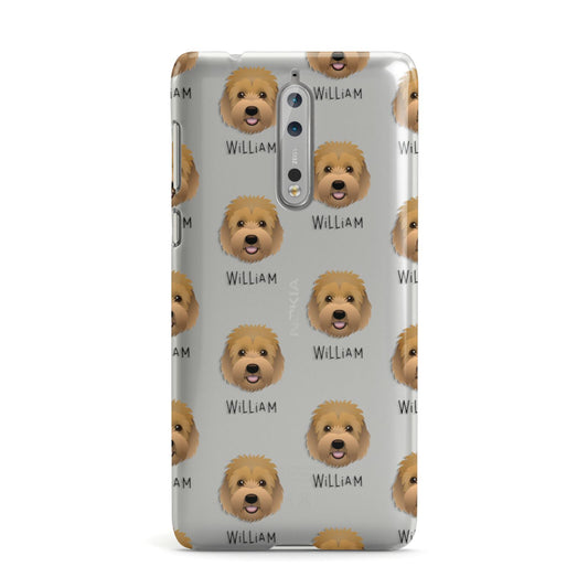Goldendoodle Icon with Name Nokia Case