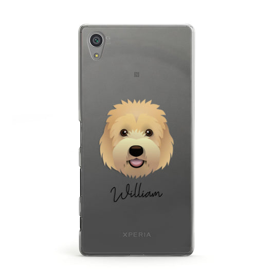Goldendoodle Personalised Sony Xperia Case