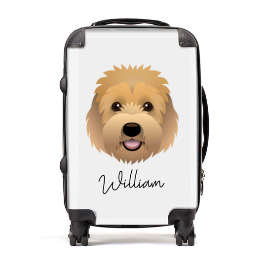 Goldendoodle Personalised Suitcase