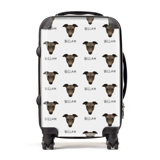 Greyhound Icon with Name Suitcase
