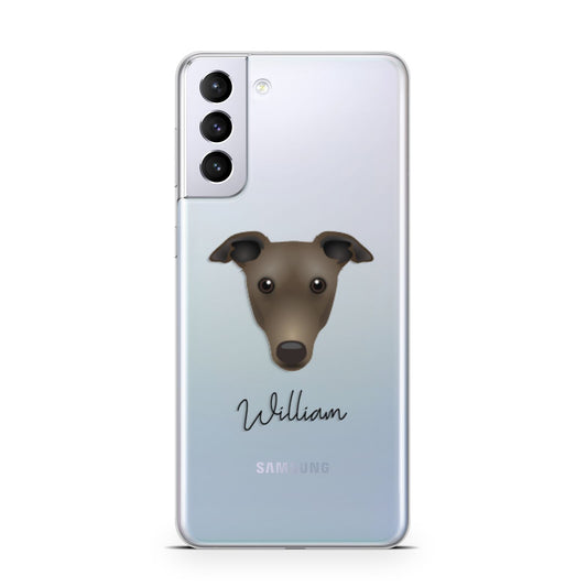 Greyhound Personalised Samsung S21 Plus Phone Case