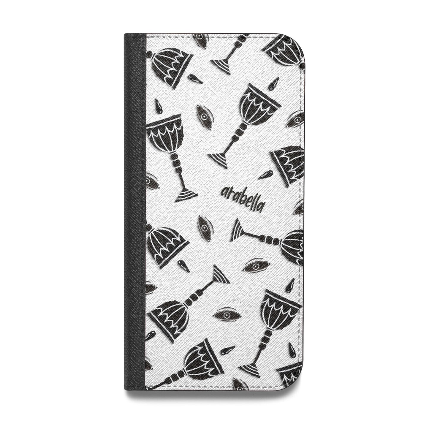 Halloween Goblet Vegan Leather Flip Samsung Case