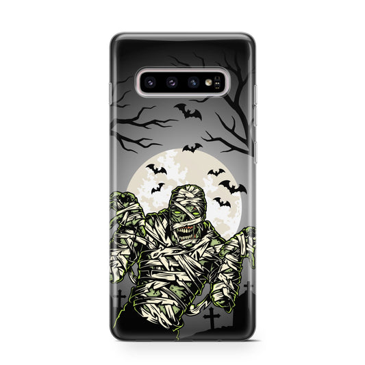 Halloween Mummy Protective Samsung Galaxy Case